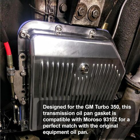 حشية وعاء زيت ناقل الحركة مناسبة لـ Gm Turbo 350، متوافقة مع حشية ناقل الحركة Moroso 93102، مصنوعة من وعاء زيت مطاطي مبركن عالي التحمل مع قلب صلب in Kuwait