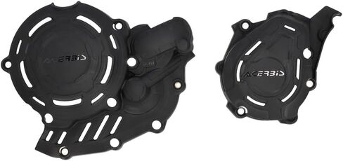 Acerbis X-Power Crankcase and Ignition/Clutch Cover Kit Black Compatible with KTM 450SX-F 2023-2026/450XC-F 2023-2026/500EXC-F/450XCF-W 2024-2026 - 2979430001 in Kuwait