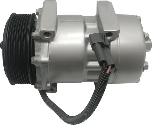 ضاغط تكييف هواء السيارات RYC GG594 (8 بكرة أخدود. يناسب دودج D250 وD350 5.9 لتر ديزل مع مبرد داخلي 1990-1993؛ يناسب دودج W250 وW350 5.9 لتر ديزل مع مبرد داخلي 1990-1993) in Kuwait