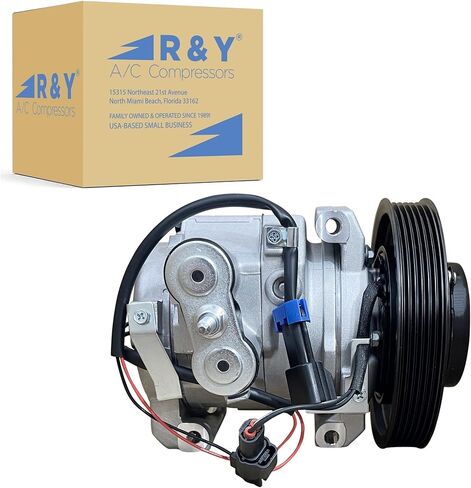 ضاغط مكيف الهواء الجديد وقابض مكيف الهواء RYC AIH388 (6 بكرة أخدود) يستبدل 22-65772-000، 22-65772-001 in Kuwait