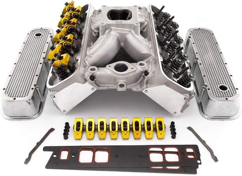 Speedmaster PCE435.1071 متوافق مع مجموعة محرك Chevy BBC 454 Hyd Roller Cylinder Head العلوي in Kuwait