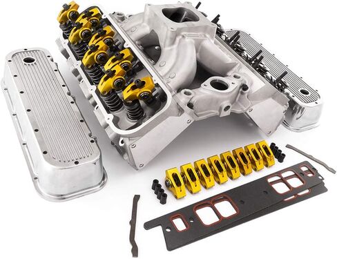 Speedmaster PCE435.1071 متوافق مع مجموعة محرك Chevy BBC 454 Hyd Roller Cylinder Head العلوي in Kuwait