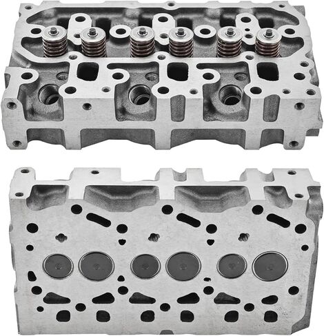 3TNM74 Cylinder Head Assy and Gasket Set Fit for Yanmar 3TNM74F-SAKV Engine SCT1 SA221 Tractor for John Deere 1023E Engine 3TNV70 119515-11740 11951511750 in Kuwait
