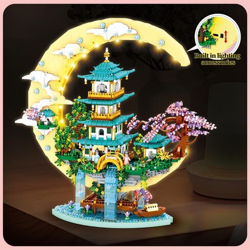 XIU Medieval Castle Building Blocks Set Toys, (3600pcs) Princess Castle Mini Building Kit,Architecture Display Building Set for Adult，Gift Ideal for Women and Girls, Boys Ages 8 10 12 14+ in Saudi Arabia