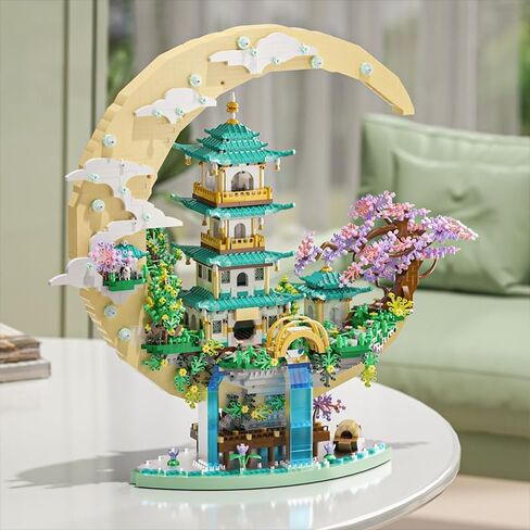 XIU Medieval Castle Building Blocks Set Toys, (3600pcs) Princess Castle Mini Building Kit,Architecture Display Building Set for Adult，Gift Ideal for Women and Girls, Boys Ages 8 10 12 14+ in Saudi Arabia