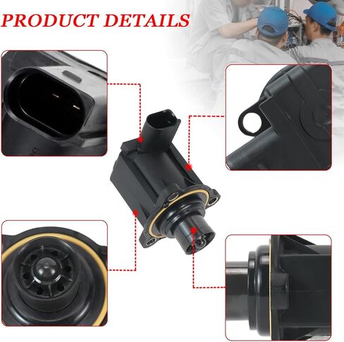06H145710C Turbocharger Diverter Valve Cutoff Bypass Diverter Valve for Audi Q3 Quattro A4 Q5 S6 RS7 S7 S8 TT Quattro 2009-2016, for VW Tiguan Golf GTI Jetta Passat CC 2006-2016 in Kuwait