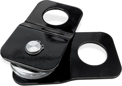 8000 LBS Capacity Winch Snatch Block, Heavy Duty Recovery Winch Pulley for Synthetic Rope & Steel Cable, Universal Off-Road Towing Pulley Block for Truck ATV UTV SUV in Kuwait