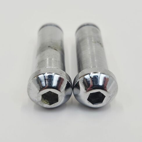 Chrome Socket Clutch & Brake Lever Pins with Snap Rings for All 1982-2007 Harley Big Twin FX/FL & Touring, 1982-2003 Sportster, 1986-2014 Softail, 1984-1994 FXR, 1991-2014 Dyna: Replaces HD# 45032-82 in Kuwait