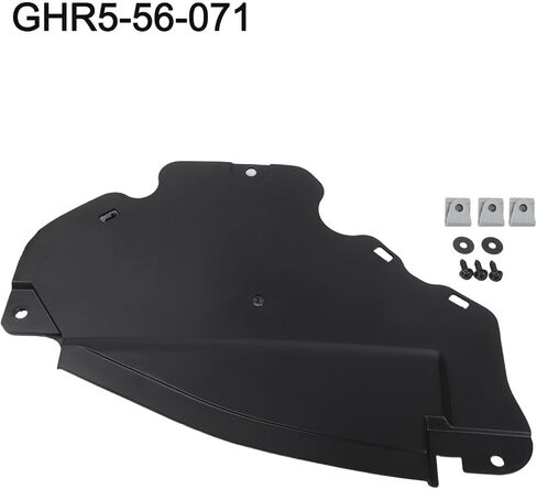 لوحة تحت الغطاء لمازدا 3 2014-2018 و6 2014-2021 ABS استبدال بطانة البلاستيك OEM GHR5-56-071 حماية سوداء مناسبة مباشرة لدرع لوحة الوصول لصيانة الجزء السفلي in Kuwait