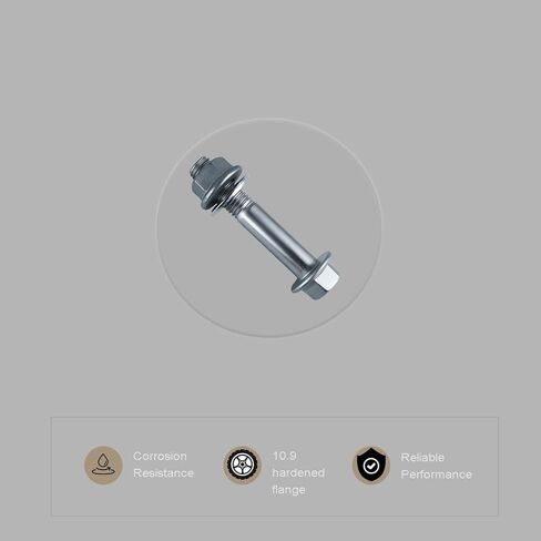 مجموعة مسامير وصواميل الصدمات الخلفية متوافقة مع Chevy Silverado 1500 2003-2020، 2500/2500HD 2003-2015، 3500 2003-2010 وGMC Sierra 1500 2003-2019، 2500HD 2003-2014، 3500 2003-2010 in Kuwait
