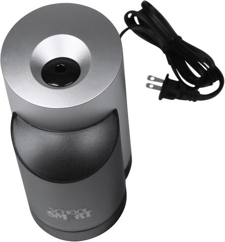 School Smart Vertical Electric Pencil Sharpener, For Classroom, Home, and Office Use, Black and Grey in Saudi Arabia