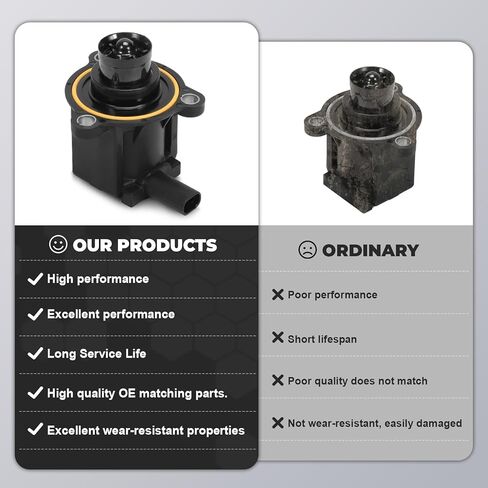 Turbocharger Diverter Valve Bypass Valve 1801870 for 2014-2019 Edge Escape Explorer Fusion Mustang & 2016-2019 Continental MKC MKX MKZ Turbocharger CJ5Z9U465A in Kuwait