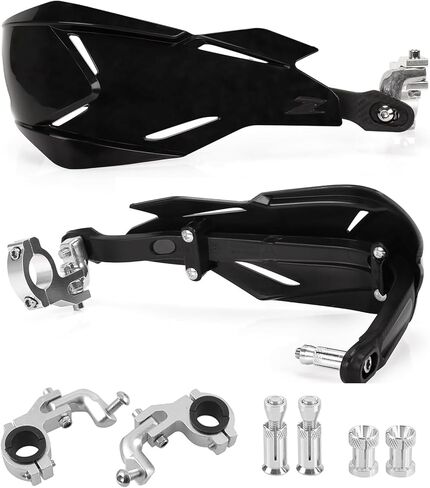 XIGNWU Universal Dirt Bike Handguards,with 7/8 22mm and 1 1/8 28mm Mounting Kits, Windproof Hand Guards Handlebars Protection for Light Bee Sur Ron X Sur Ron S Most Motocross ATV Pit Bike Quad in Saudi Arabia