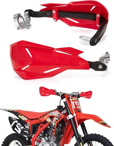 XIGNWU Universal Dirt Bike Handguards,with 7/8 22mm and 1 1/8 28mm Mounting Kits, Windproof Hand Guards Handlebars Protection for Light Bee Sur Ron X Sur Ron S Most Motocross ATV Pit Bike Quad in Saudi Arabia