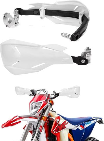 XIGNWU Universal Dirt Bike Handguards,with 7/8 22mm and 1 1/8 28mm Mounting Kits, Windproof Hand Guards Handlebars Protection for Light Bee Sur Ron X Sur Ron S Most Motocross ATV Pit Bike Quad in Saudi Arabia