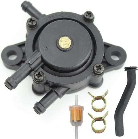 808656 Fuel Pump Vacuum with Fuel Filter Lawn Mower Tractor Gas Replacement for Honda 16700-Z0J-003 JD LA105 LA115 D100 D110 Compatible with Kohler 17HP-25 HP Engine in Kuwait