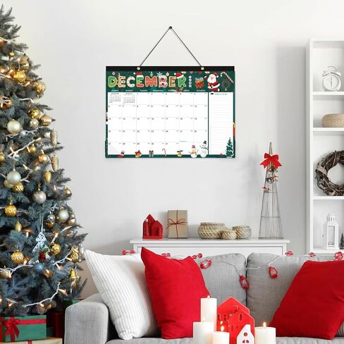 2026-2027 Desk Calendar - 18 Month Desk Calendar 2026-2027, Jul 2026 - Dec 2027, 17" x 12", Large Monthly Desktop Calendar with Daily Blocks, Thick Paper, Corner Protectors (2 Stickers Included) in Kuwait