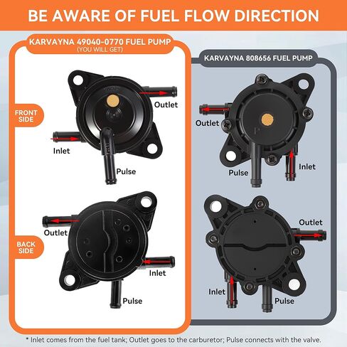 FR691V Fuel Pump for Kawasaki 49040-7008 49040-0770 FR651V FR600V FR541V FR730V FS481V FS541V FS600V FS651V FS691V FS730V FX730V FX691V FX651V FX600V FX541V FX481V Lawn Mower MIU12470 in Saudi Arabia