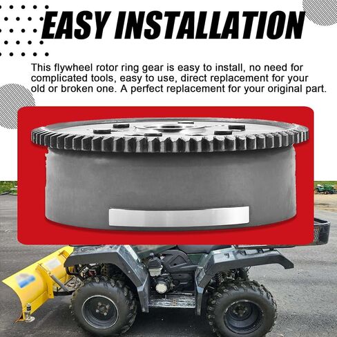 5GT-85550-01-00 Flywheel Rotor Ring Gear for Yamaha Grizzly 600 YFM600FW 4x4 1998-2001 Replace# 5GT-85550-00 5GT-85550-00-00 in Kuwait