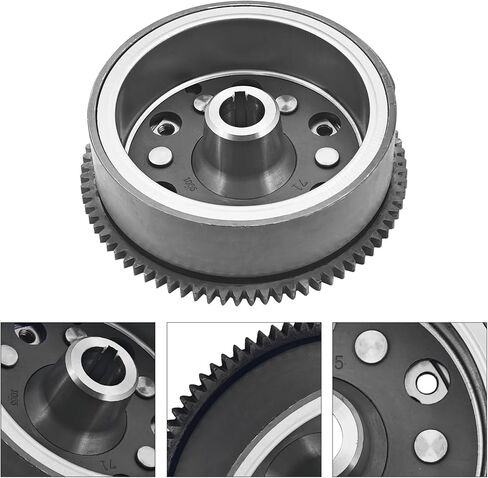 5GT-85550-01-00 Flywheel Rotor Ring Gear for Yamaha Grizzly 600 YFM600FW 4x4 1998-2001 Replace# 5GT-85550-00 5GT-85550-00-00 in Kuwait