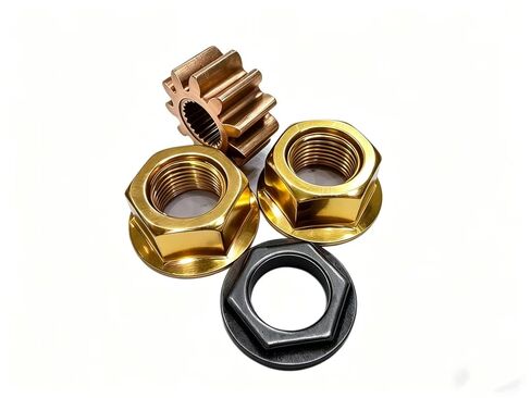 717-1554 ترس ترس عمود التوجيه والبطانة مع صامولة قفل الشفرة، 4 عبوات، تناسب جزازة العشب LT1040 LT1042 LT1046 LTX1040 in Kuwait