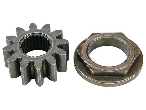 717-1554 ترس ترس عمود التوجيه والبطانة مع صامولة قفل الشفرة، 4 عبوات، تناسب جزازة العشب LT1040 LT1042 LT1046 LTX1040 in Kuwait