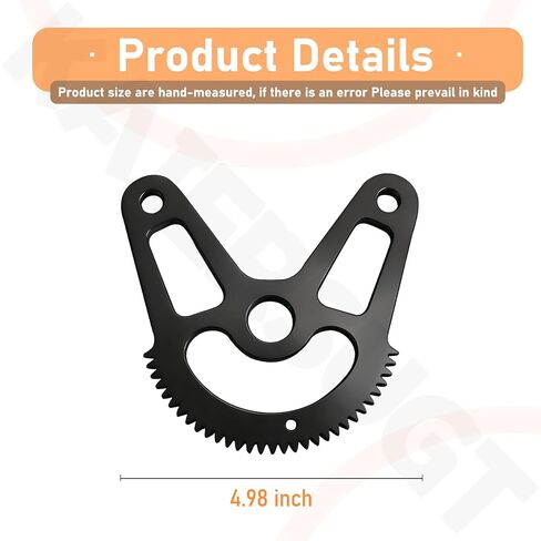 717-05156C Steering Gear & 717-05193B Steering Pinion Gear for MTD Craftsman Cub Cadet T8200 G8400 T8400 G8300 G8600 LX42 ST54 Lawn Tractor, Replace 717-05156, 71705193B, 717-05193A, 717-05193C in Kuwait
