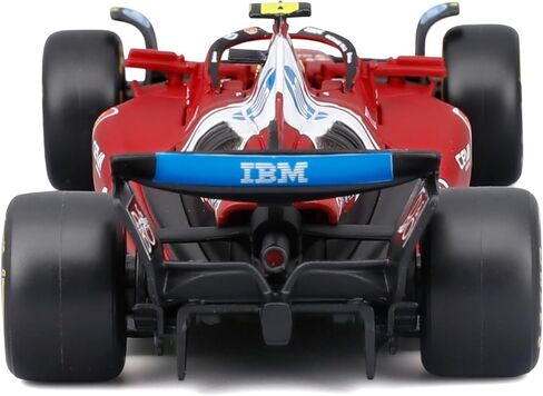 Bburago 1:43 2025 Ferrari Season Car w/Helmet, Hamilton #44 in Kuwait