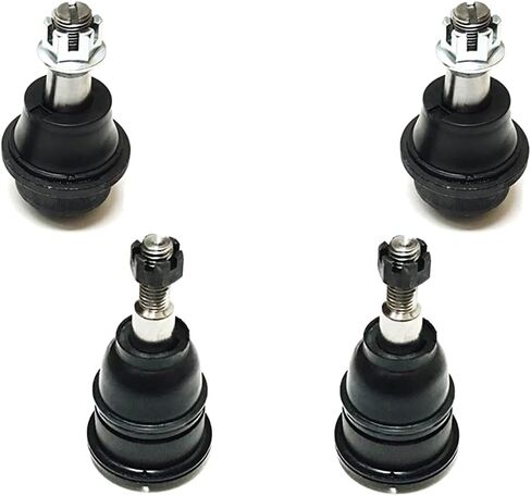 PartsW - 22 Pc Upper & Lower Control Arm Bushings, Outer Inner Tie Rod Ends, Ball Joints Upper & Lower, Front Rear Sway Bar Links, Idler & Pitman Arm with 4 Grooves Suspension Kit Fits Escalade/Avala in Kuwait