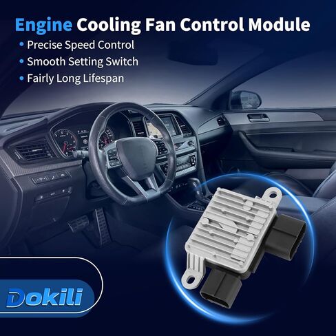 122990-0050 Engine Radiator Cooling Fan Control Module Compatible with Hyundai Sonata 2.4L GLS GL SE Sport 2015-2019 25385C2500 25385D4200 in Kuwait