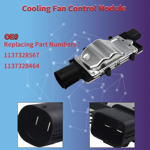 Engine Cooling Fan Control Module Fits for Ford Focus 2013 2014 2015 2016 2017 2018, 1137328567, 1137328464 in Kuwait