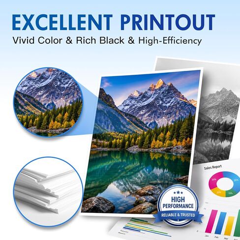 Remanufactured Replacement for 502 ET-2850 Ink Refill Bottles for Epson EcoTank Printer Ink ET-3850 ET-3760 ET-2750 ET-4850 ET-2760 ET-4760 Eco-Tank ET 2850 (5 Pack,2 Black Cyan Magenta Yellow) in Kuwait