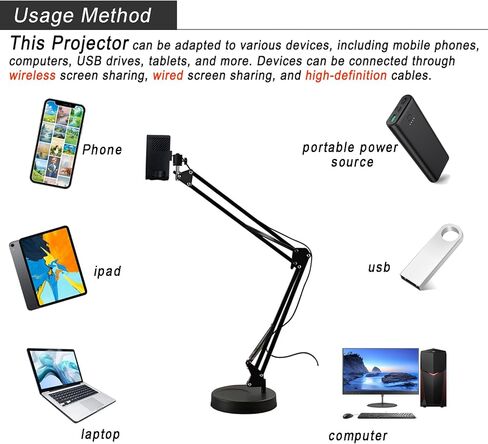 Drawing Projector, Art Projector for Tracing, Tracing Drawing Tool Smart Sketcher Sketch Projectors for Adults, for Cake Cookie Projector with Stand for Adults Light Box E in Kuwait