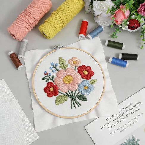 14 Count Aida Cloth, 20 Pcs White Aida Fabric for Cross Stitch in 4 Sizes, Plastic Cross Stitch Canvas, Embroidery Cloth for Beginners & DIY Needlework in Kuwait