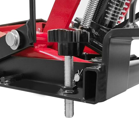 Hydraulic Motorcycle Lift Jack 1500 Lb Capacity, Portable ATV Scissor Lift Table with 4 Casters, Foot-Operated Hoist Stand for Motorcycle ATV UTV Powersports in Kuwait