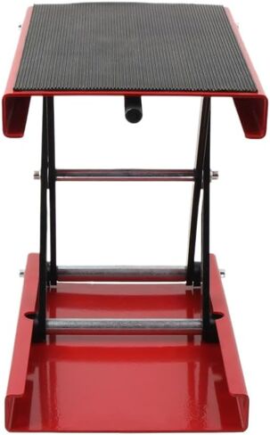 Motorcycle Scissor Lift Jack Compatible with Motorcycle Repair Tools 1100 LBS Capacity Wide Deck Pin Steel in Kuwait