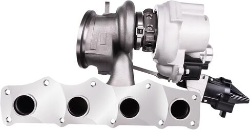 Turbo with Actuator, Turbocharger Replacement for 2011-2018 BMW 228i 328i 428i 528i X3 X4 X5 Z4, Code (F22 F23 F30 F32 F10 E84 F25 F26 F15 E89) Models with N20B20A 2.0L Engine in Kuwait
