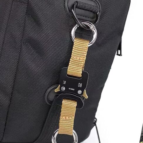 CooBigo 1/2" Paracord Bracelet Buckle Clip, 2 PCS Metal Paracord Clasps Accessories for Bracelets Pet Collar Hardware Tactical Buckle Backpack Keychain Parachute 550 Rope in Kuwait