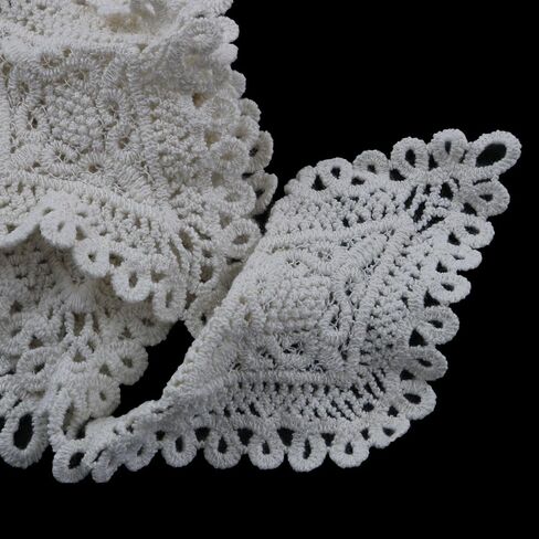 XGNG 8PCS Lace Trim Embroidered Fabric Appliques Soft Waistband Extenders Embroidered Lace Garment Trims for Sewing Suitable for Women's Trousers, Denim Skirts and Shorts Waistband Fasteners in Kuwait
