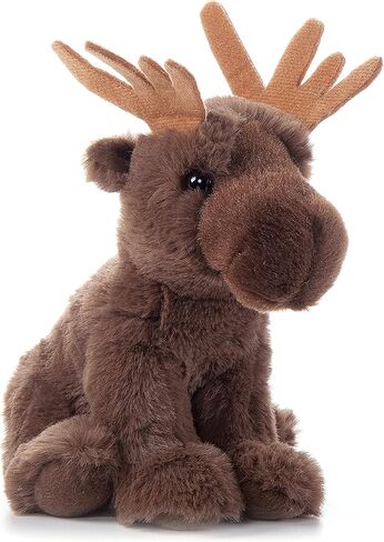 The Petting Zoo Wolf Stuffed Animal Plushie, Gifts for Kids, Wild Onez Babiez Wildlife Animals, Grey Wolf Plush Toy 6 inches in Kuwait