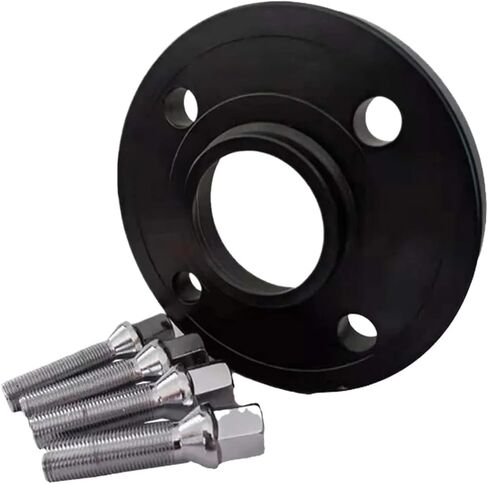 مجموعة توسيع فواصل العجلات 4x100 CB: 57.1 محول عجلة ألومنيوم 4 فتحات متوافق مع سيارة VW Audi Old Style Separadore Bolt M12x1.5(قطعة واحدة 15 مم) in Kuwait