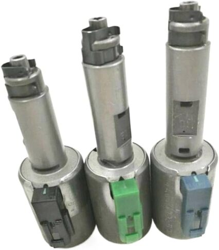 Transmission Solenoid Set and Pan Gasket Compatible with AW55-50SN AW55-51SN for Select Models Including C30 C70 S40 S60 S70 2006-2009 2.4L 2.5L in Kuwait