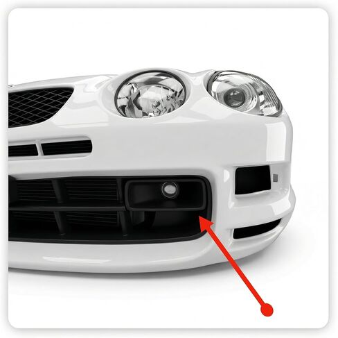 Universal Car Bumper Air Intake Duct Kit 167mm(6.57") Rectangular Carbon Fiber Style with 115cm(45") Flexible Hose and Clamp for Cold Air in Kuwait