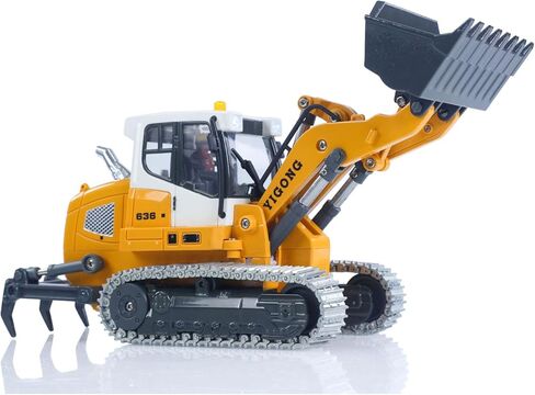 TOUCAN RC HOBBY 1/50 حفار التحكم اللاسلكي K970 محمل RC الكهربائي LR636 نموذج شاحنة قلابة T14R وحدة أصوات أضواء مركبة البناء للأعمار من 18 عامًا فما فوق in Kuwait