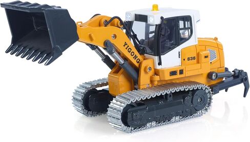 TOUCAN RC HOBBY 1/50 حفار التحكم اللاسلكي K970 محمل RC الكهربائي LR636 نموذج شاحنة قلابة T14R وحدة أصوات أضواء مركبة البناء للأعمار من 18 عامًا فما فوق in Kuwait