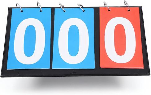 2 3 4 Digit Sports Scoreboard, Portable Score Keeper, Plastic Metal Scoreboard Counter, Counter Table Score Flipper for Table Tennis, Basketball in Saudi Arabia
