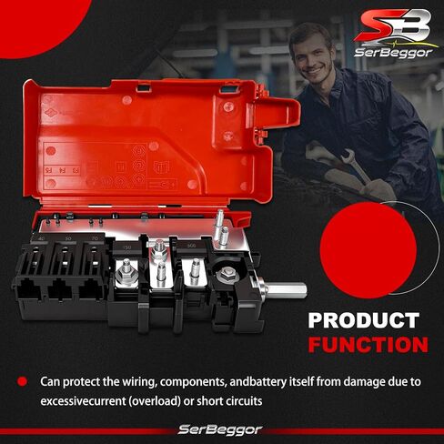 Engine Compartment Pre Fuse Box, Battery Distribution Fuse Block Compatible with Chrysler Pacifica 2017-2026 Voyager 2020-2026 Replaces # 68260128AB in Kuwait