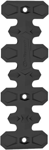 Polisport Armadillo Head Pipe Guard - Black, 22cm/8.6in, Heat-Resistant Silicone & Stainless Steel, Adaptable to Various Dirtbike Models, Flexible Design, Off-Road Protection in Kuwait