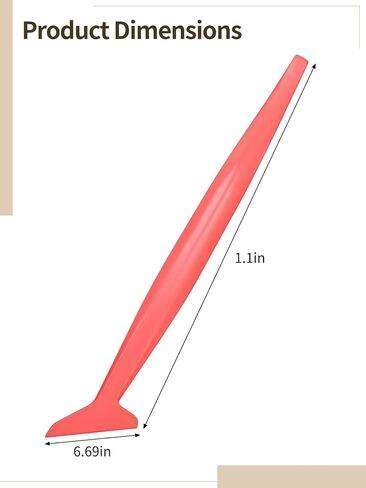 Generic Vehicle Wrap Micro Squeegees: 3 in 1 Set, 6.7 in in Kuwait