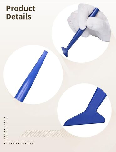 Generic Vehicle Wrap Micro Squeegees: 3 in 1 Set, 6.7 in in Kuwait